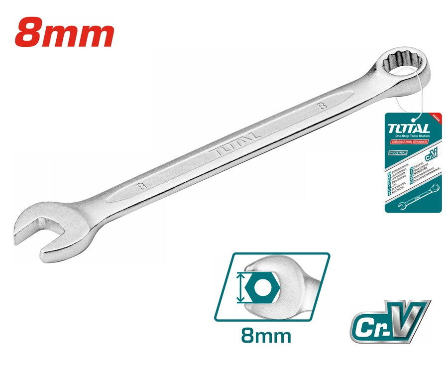 TOTAL Spanner Combination 8MM TCSPA081