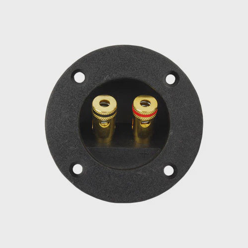 NIPPON AMERICA Speaker Terminal Small Round TE-24G PRESS-IN Gold