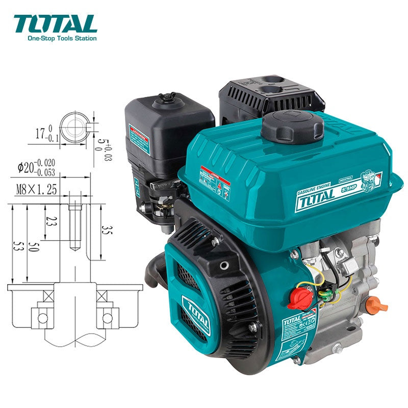 TOTAL Engine Gasoline TGEN16811 5.5HP