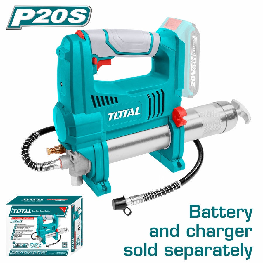 TOTAL Grease Gun TGGLI2010 20V LITHIUM-ION