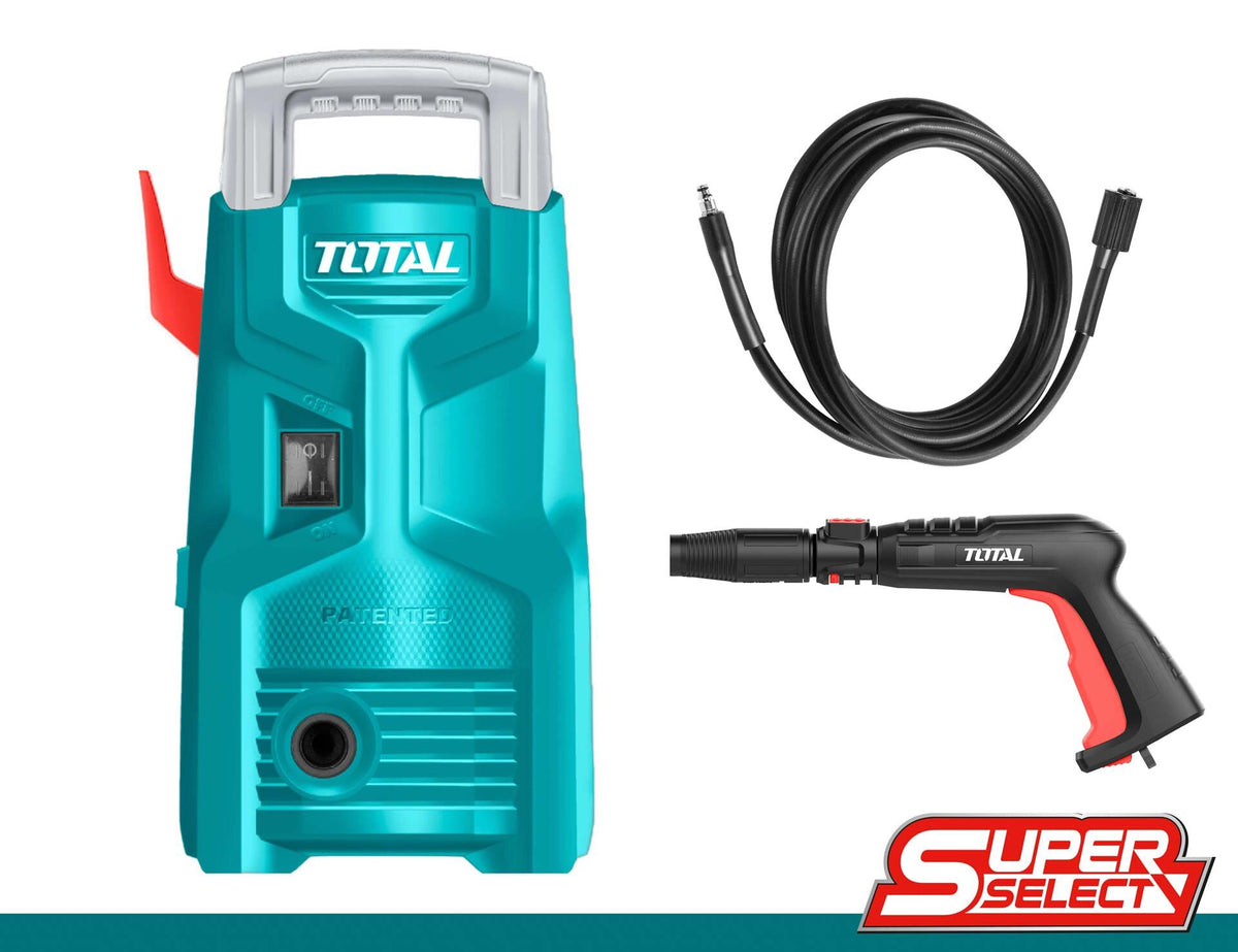 TOTAL Pressure Washer UTGT113026 Electric 1200W 1300PSI