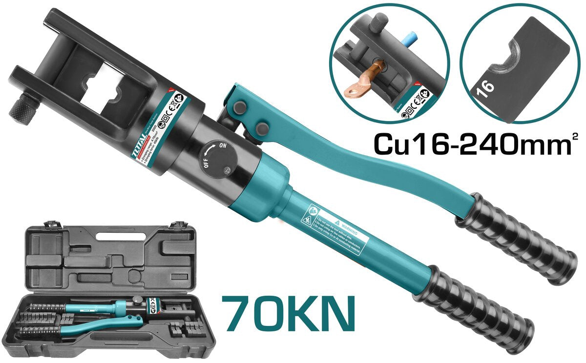 TOTAL Crimping Tool THCT0240 Hydraulic 16-240MM