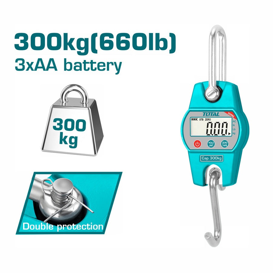 TOTAL Scale Hang Crane THESA63001 300KG