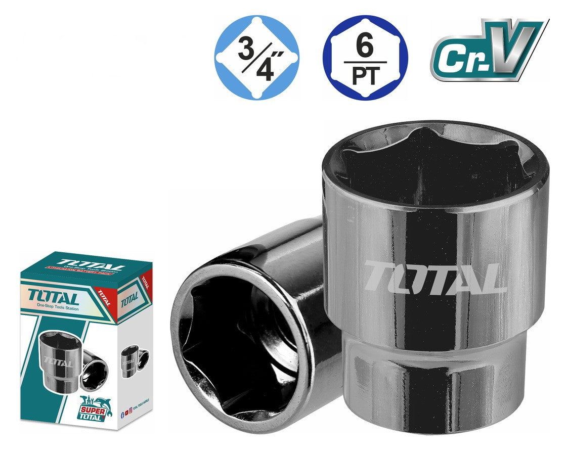 TOTAL Socket 34MM 3/4" THHAST34341