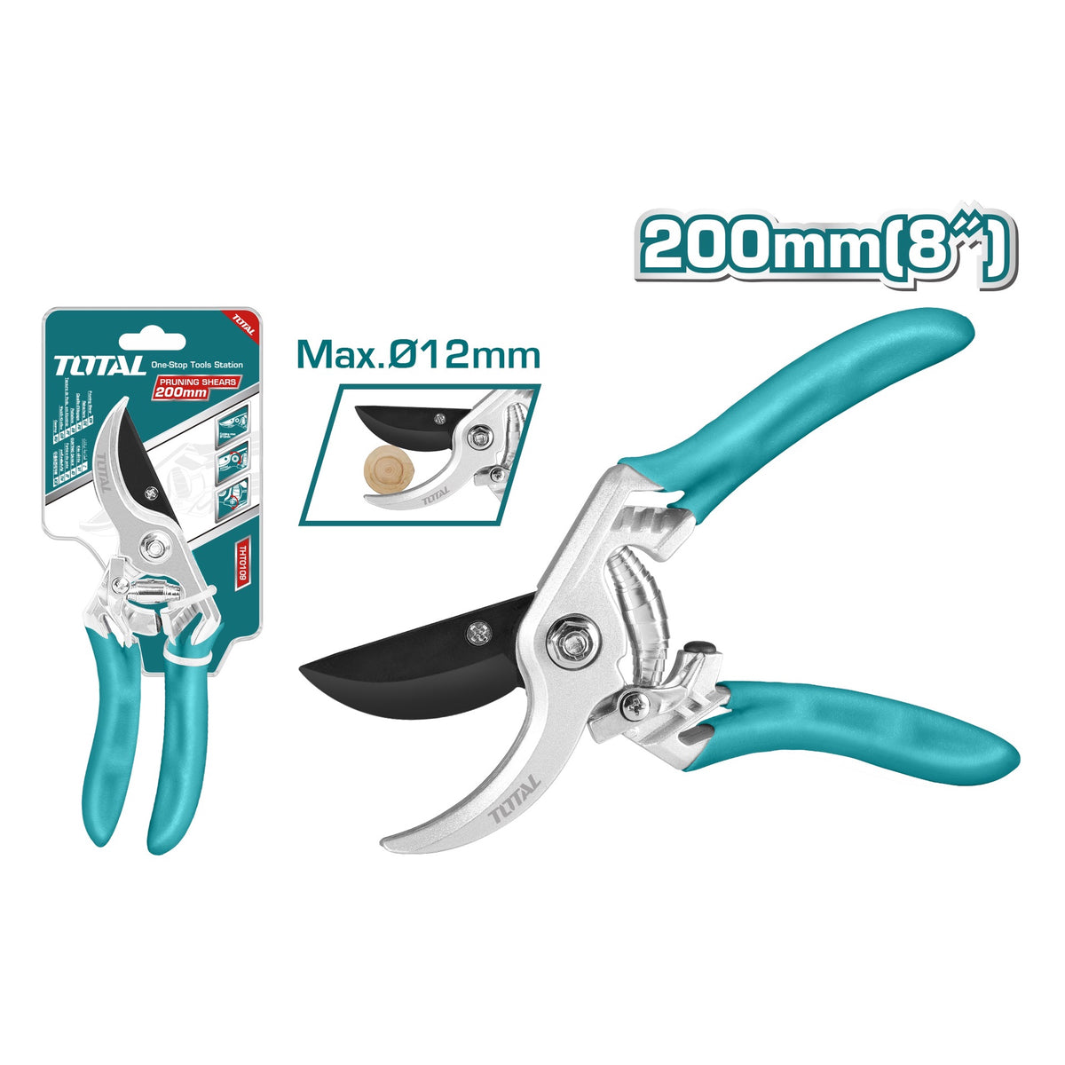 TOTAL Shears Pruning THT0109 20CM