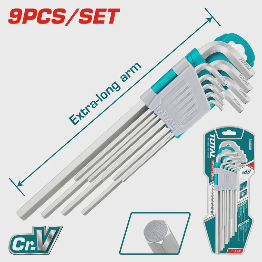 TOTAL Allen Key Set 9PCS THT106192