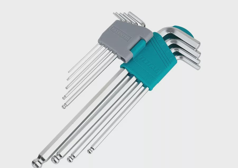 TOTAL Allen Key Set 9PCS Torx THT106292