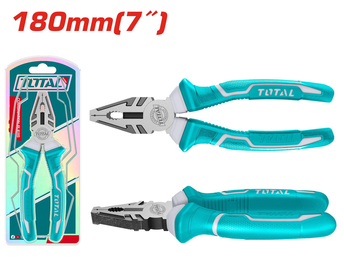 TOTAL Pliers 7" Combination THT110706P