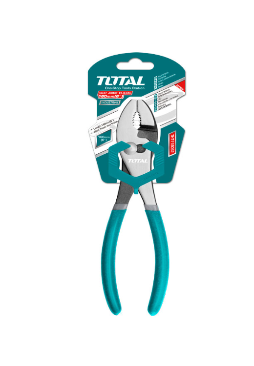 TOTAL Pliers Slip Joint 8" THT118082