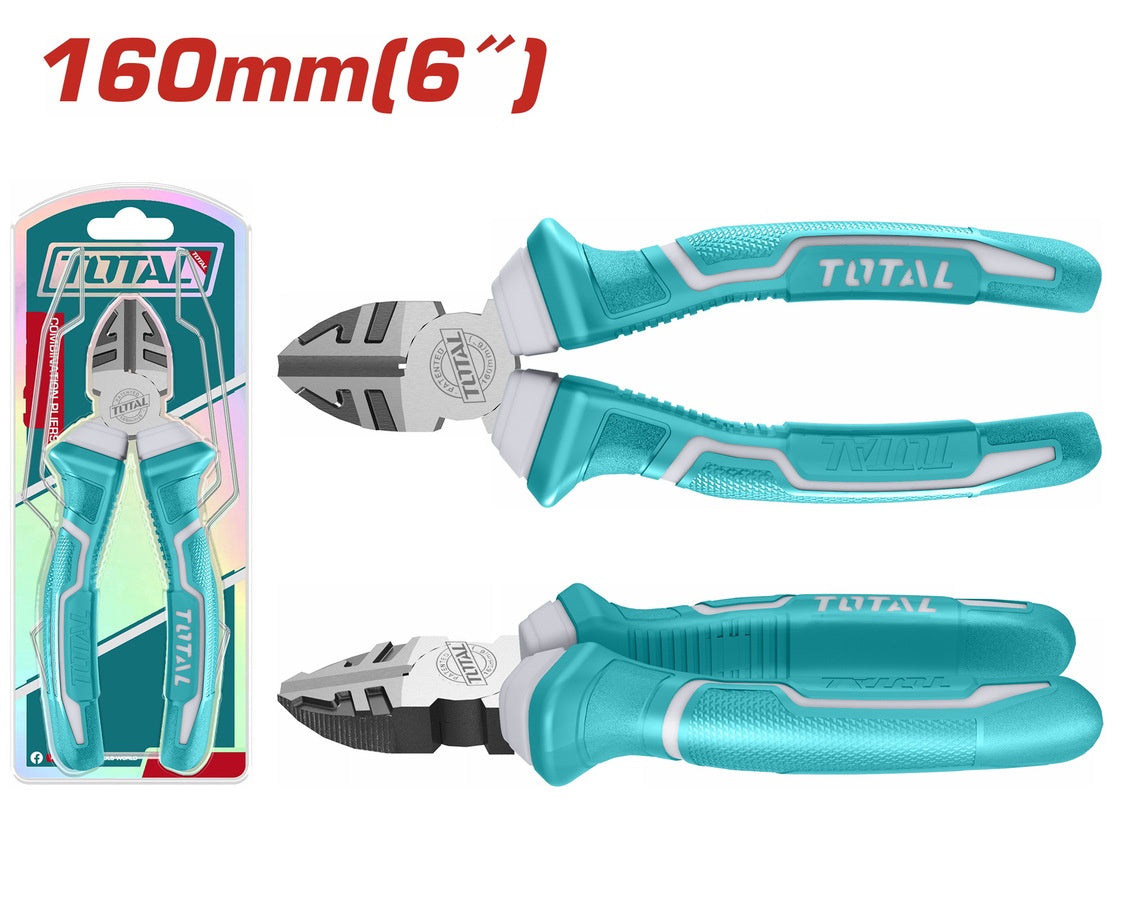 TOTAL Pliers Nipper 6" THT130606P Diagonal