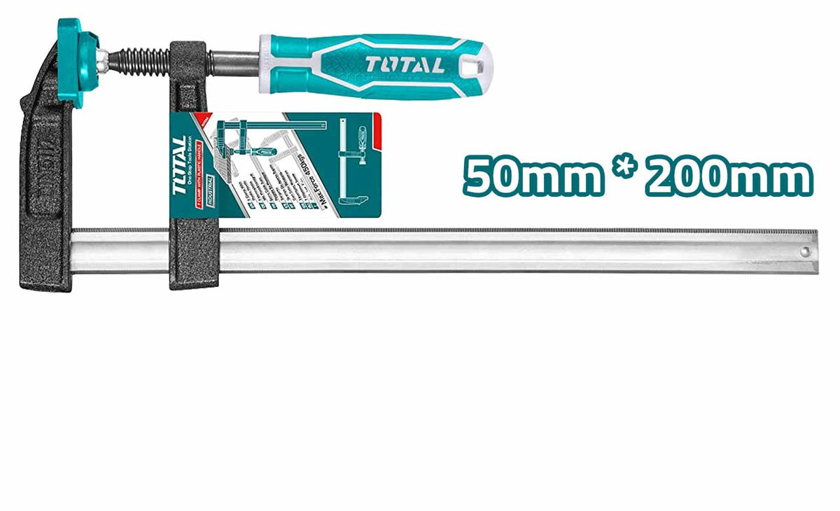 TOTAL F Clamp 50X200MM THT1320502 170KGS