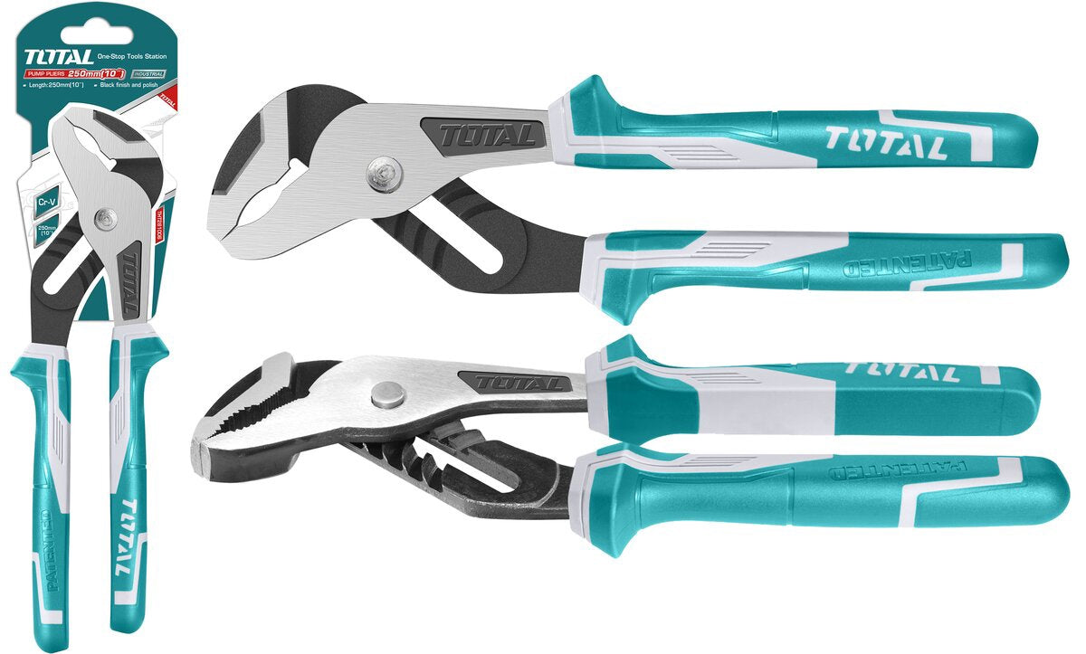 TOTAL Pump Pliers 250MM 10" THT281005
