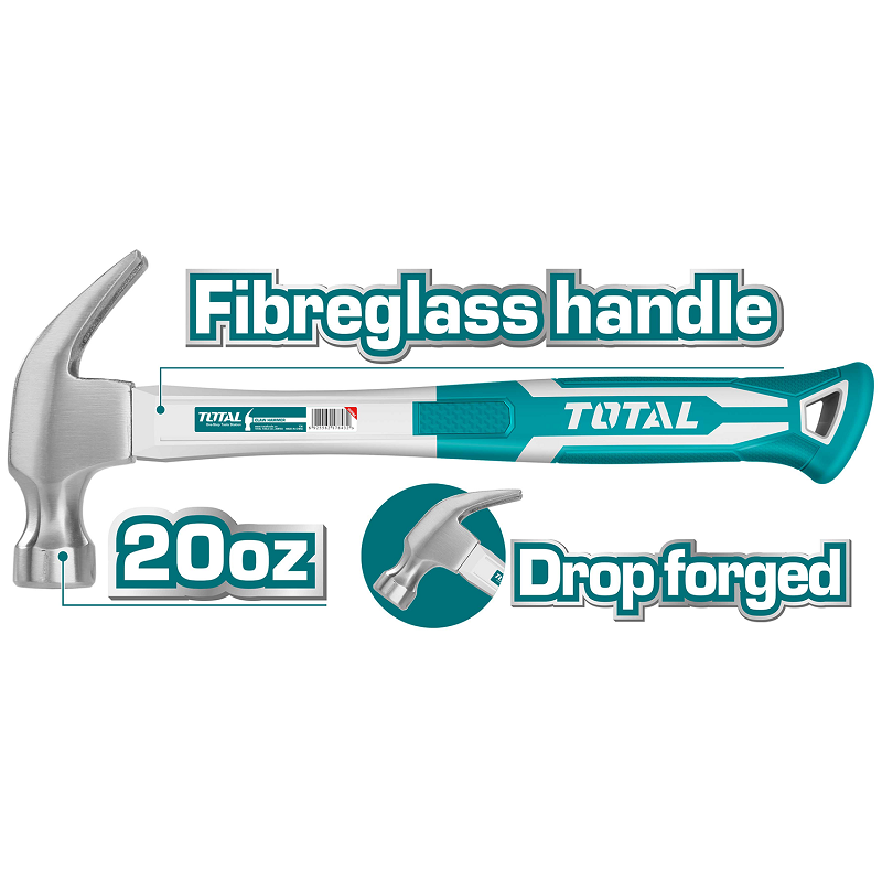 TOTAL Hammer Claw THT73206 20OZ