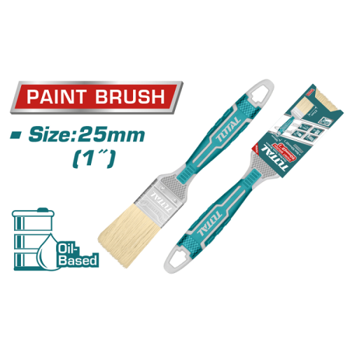 TOTAL Paint Brush 1" THT843016 Thick Quality Paper Case