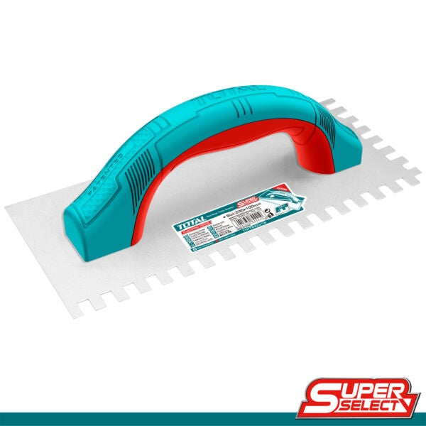 TOTAL Steel Float THTT952316 Notch Plastering Trowel