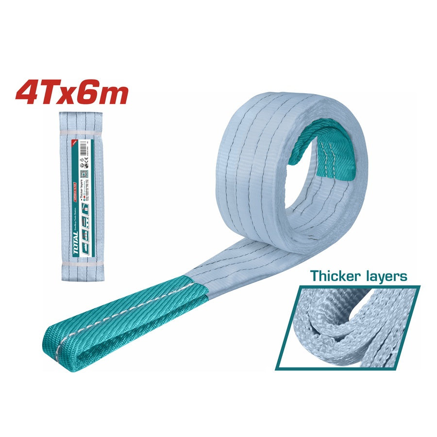 TOTAL Webbing Sling 4T 6M 120MM THTWS0406