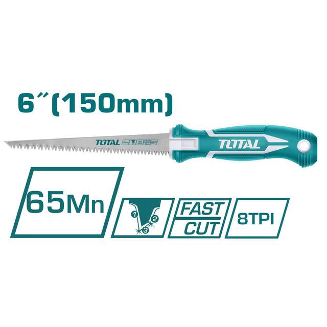 TOTAL Saw Hand THWBSW626 Wall Board 6" 150MM