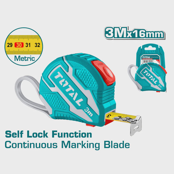TOTAL Measuring Tape 3M TMT126231