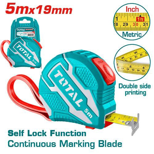 TOTAL Measuring Tape 5M TMT126251