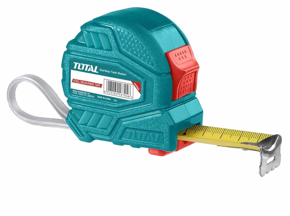 TOTAL Measuring Tape 8M TMT126381