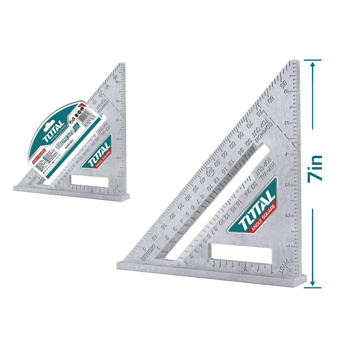 TOTAL Angle Square TMT61201 7" X 7"