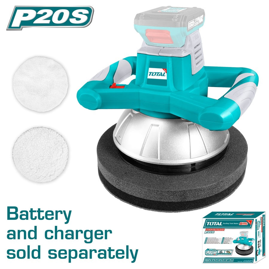 TOTAL Polisher TOPLI2001 20V Lithium Ion . .