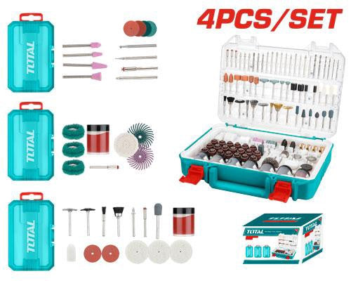 TOTAL Tool Set 420PCS TOS23035 Accessories for Mini Drill