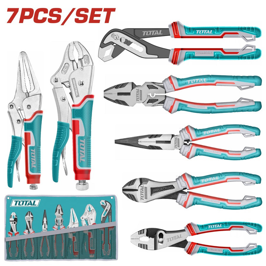 TOTAL Pliers 7PCS Set TOS23055 Combo