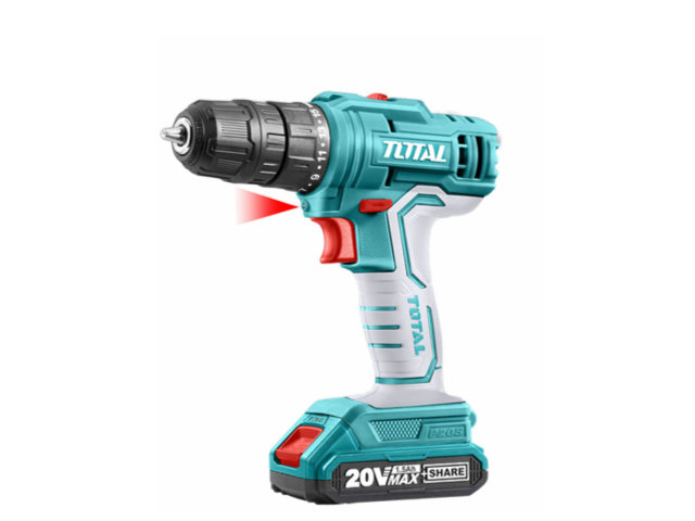 TOTAL Drill Gun UTDLI20011 20V Lithium Ion 1.5AH