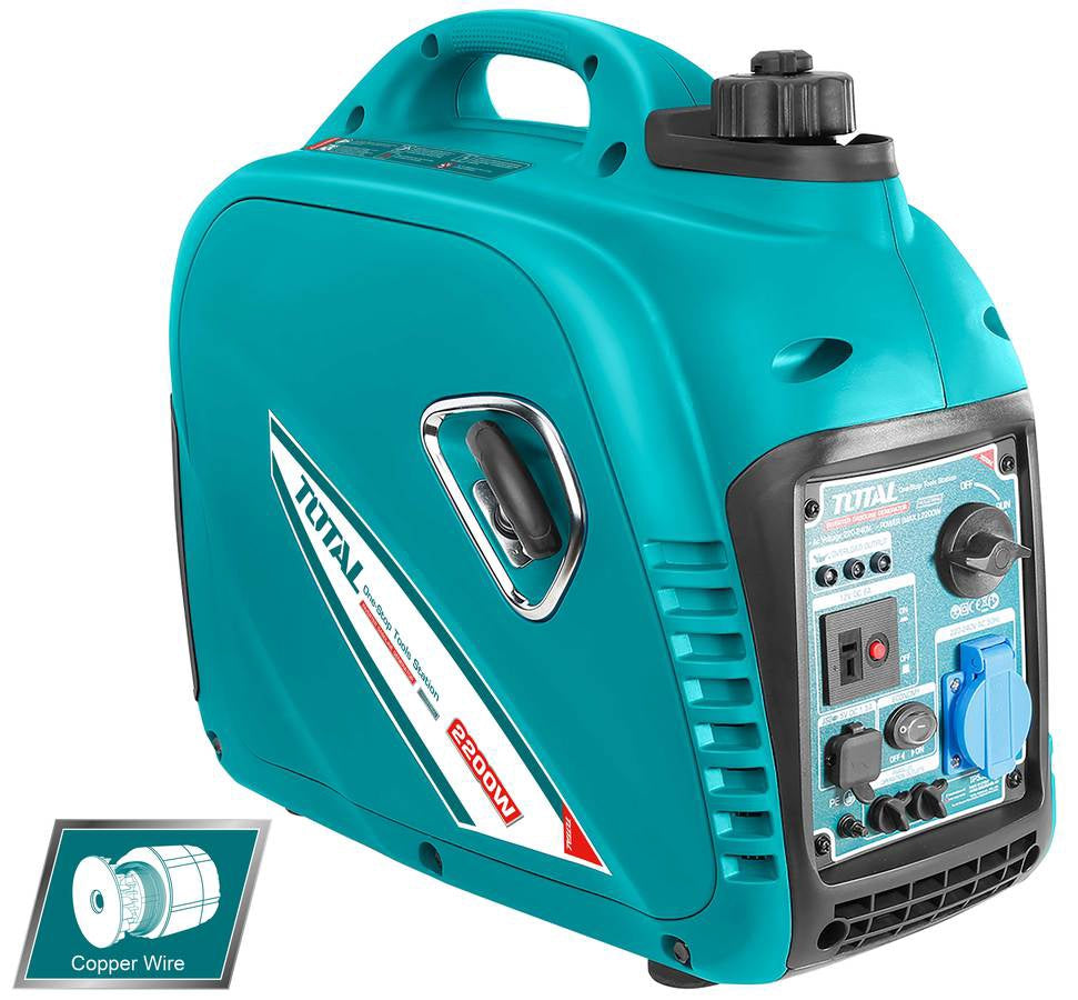 TOTAL Generator 2200W UTP530001 Inverter Gasoline