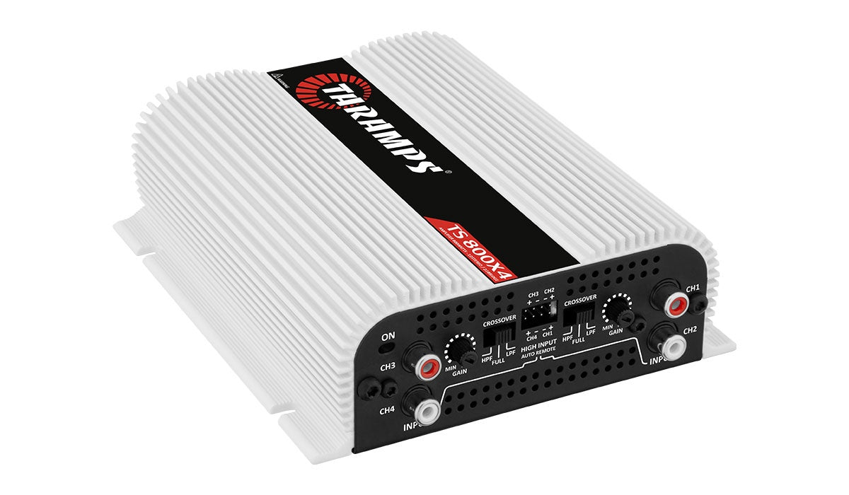 TARAMP Amplifier Car TS800X4 1OHMS 4CH