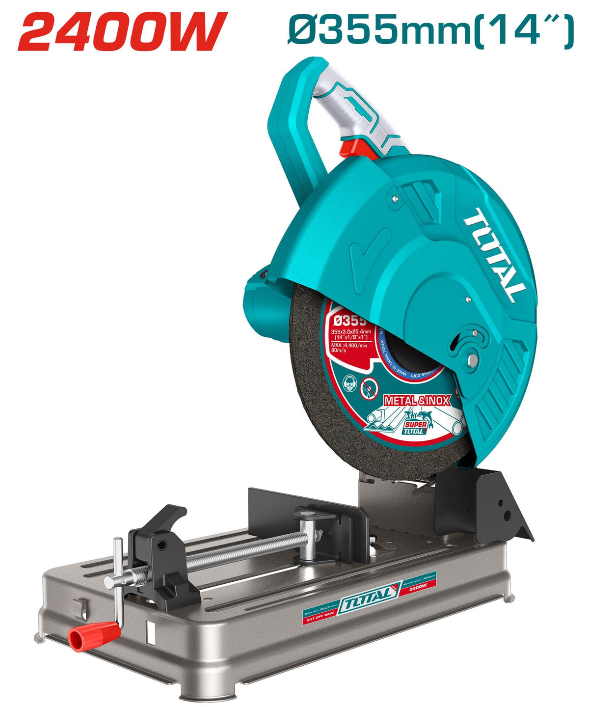 TOTAL Saw Chop 2400W Cut Off UTS9243558