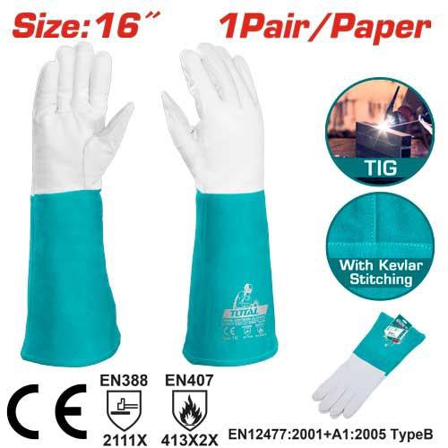 TOTAL Gloves Grain Goatskin 16" TSP19141