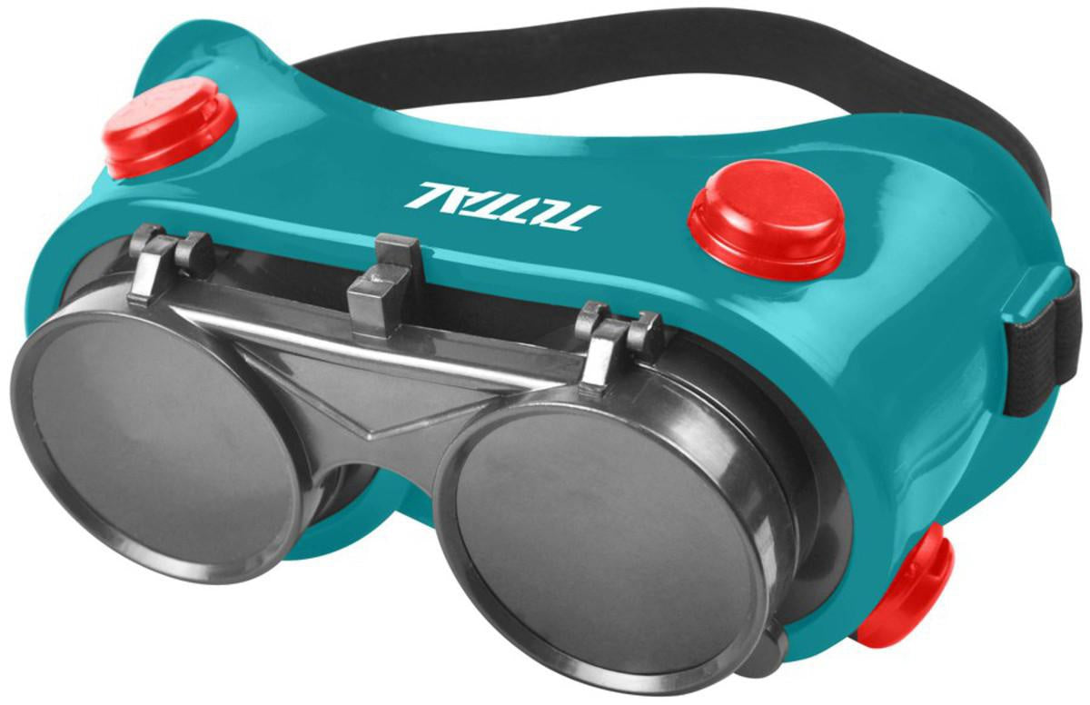 TOTAL Safety Goggles Green & Blk TSP303