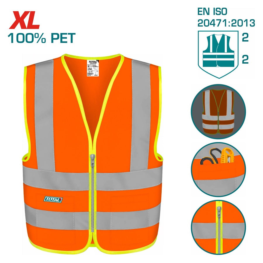 TOTAL Safety Vest TSP62XL Reflection
