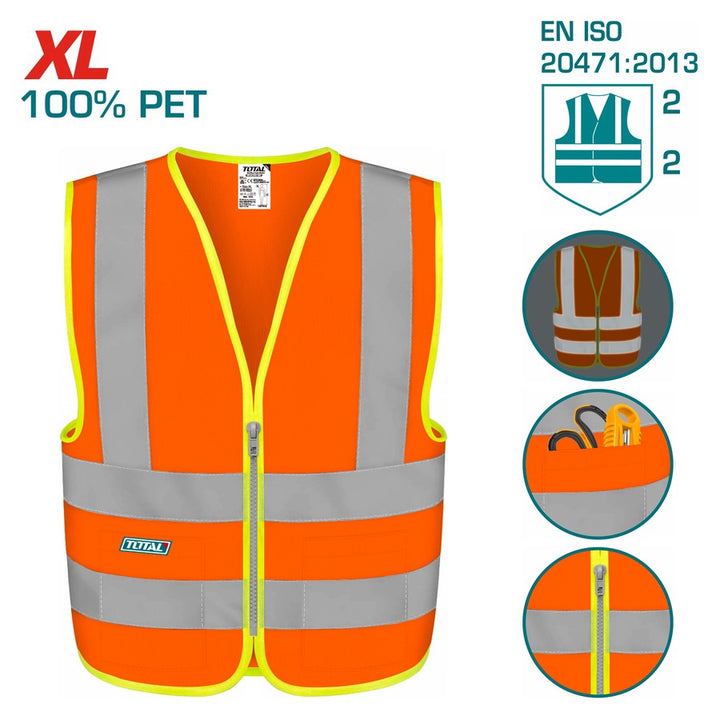 TOTAL Safety Vest TSP62XL Reflection