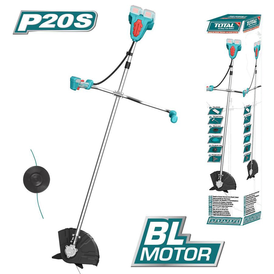 TOTAL Grass Trimmer Brush Cutter TSTLI20028 20V LITHIUM-ION