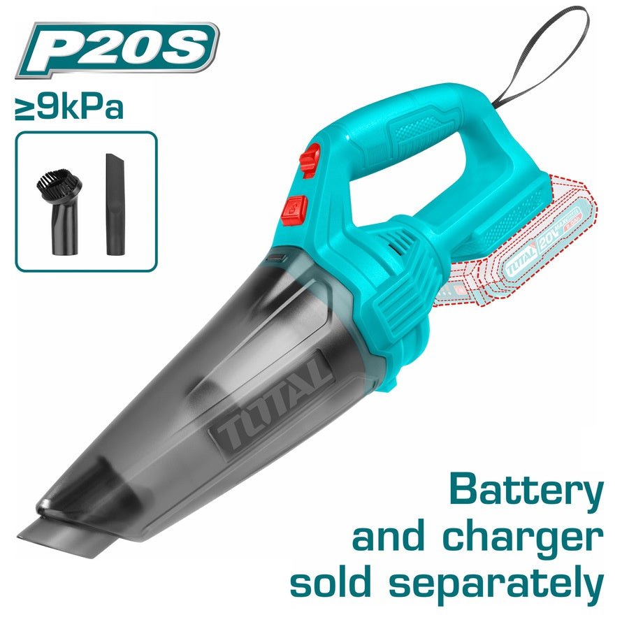 TOTAL Vacuum TVLI201261 20V Lithium Ion