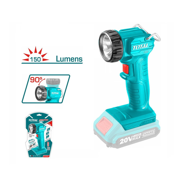 TOTAL Torch Light LED TWLI2023 20V Work Lamp