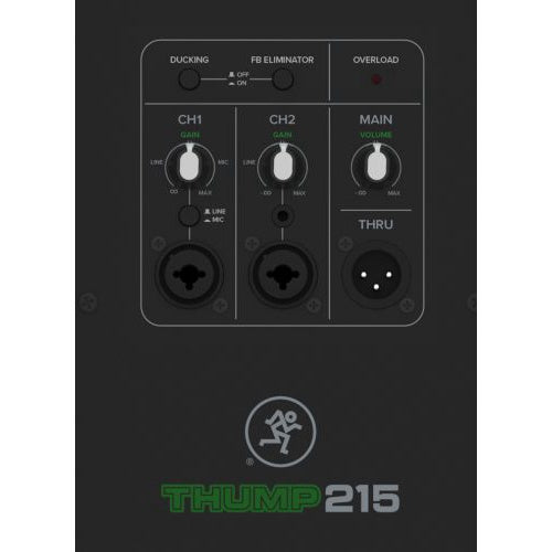 MACKIE Speaker Box 15" THUMP215 Powered Sold Each