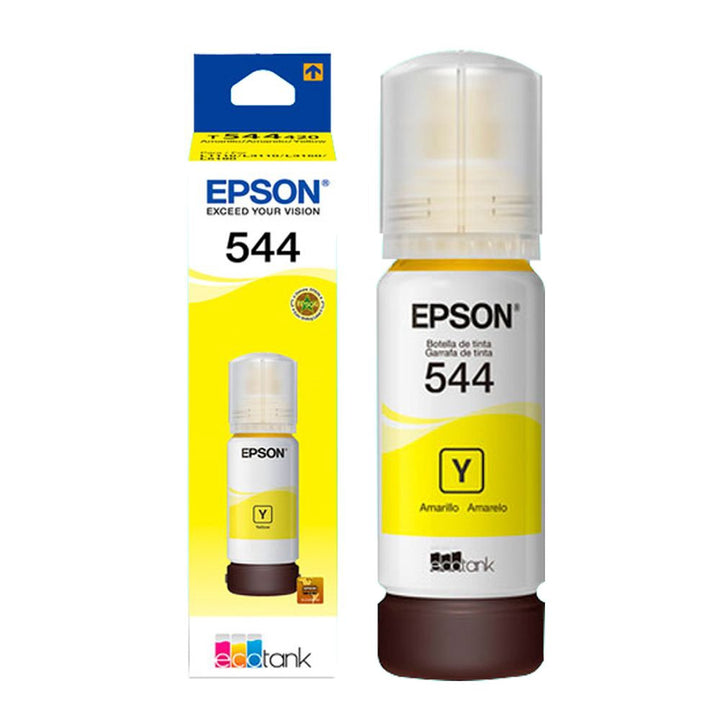 EPSON Computer Printer Ink 544 Yellow T544420-AL Ecotank