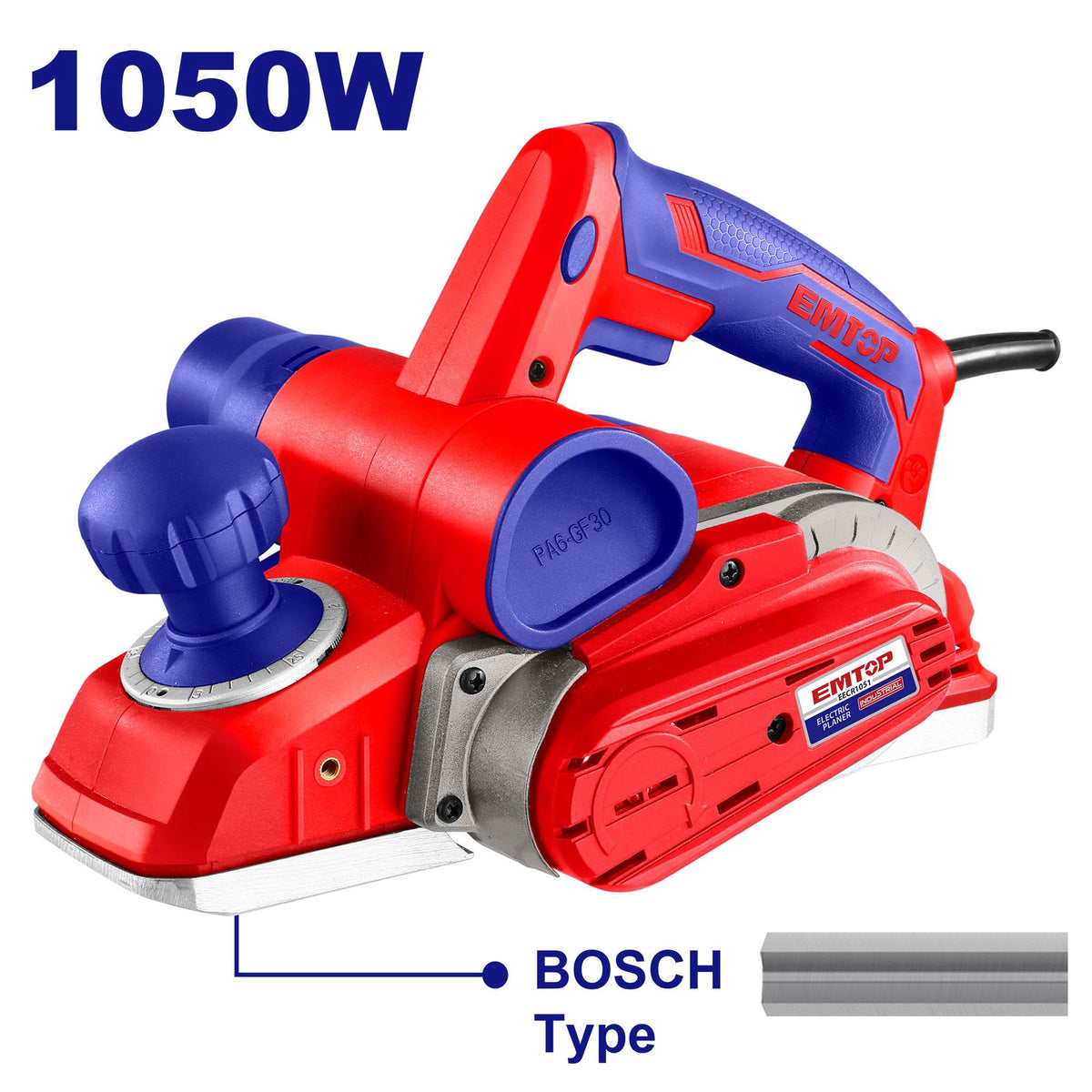 EMTOP Planer Electric ULECR1051 1050W
