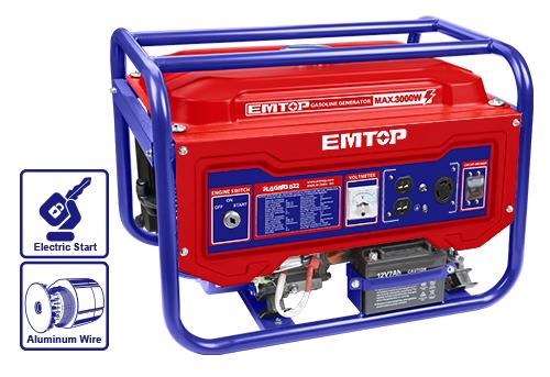 EMTOP Generator 3000W ULGGRD3022 Electric Start