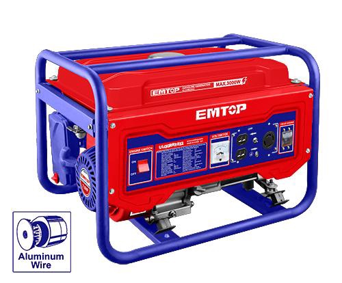 EMTOP Generator 3000W ULGGRR3022 Pull Start