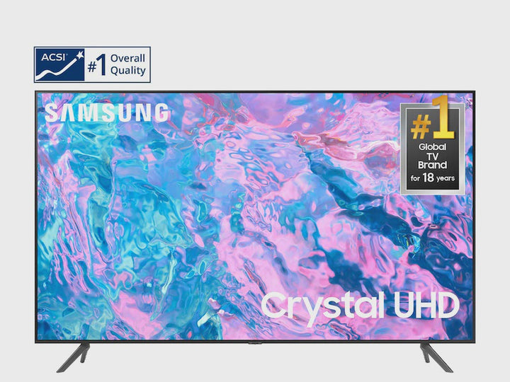 SAMSUNG Television 43" UN43CU7090P Smart LED TV 2024 1Y