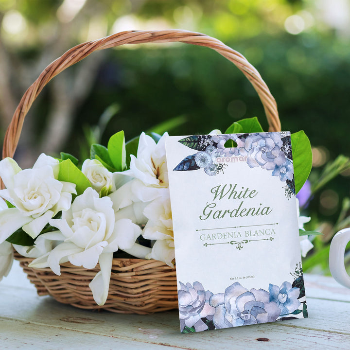 AROMAR Fragrance Sachet 2PCS Pack White Gardenia DP3312