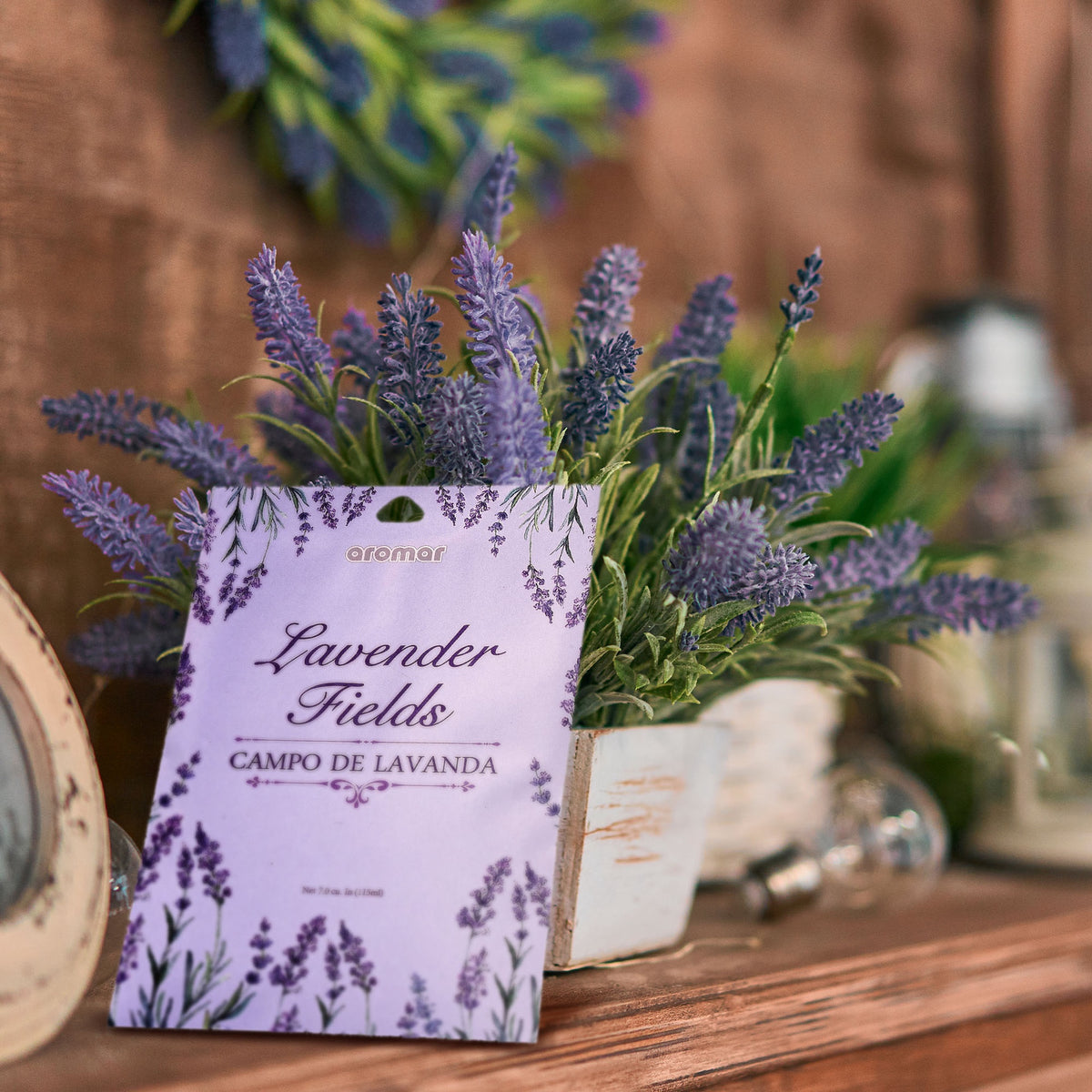 AROMAR Fragrance Sachet 2PCS Pack Lavender Fields DP3315