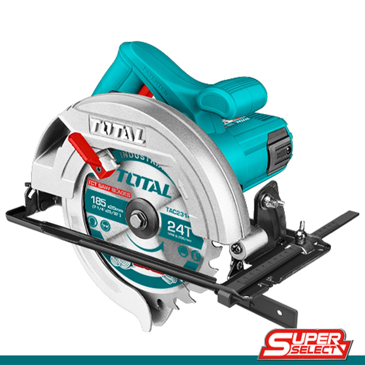 TOTAL Saw Circular UTS11418526 7 1/4" 1400W