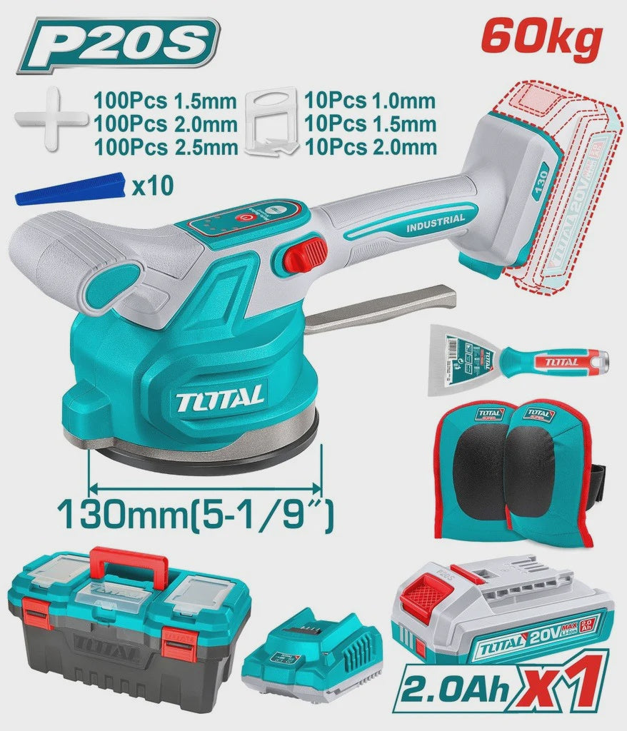 TOTAL Tile Vibration Machine 20V UTTVLI20018