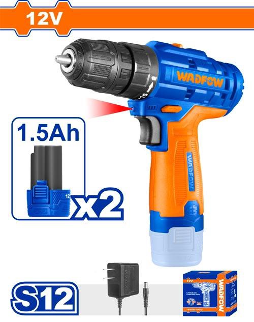 WADFOW Drill Gun UWCDS522 12V Lithium Ion